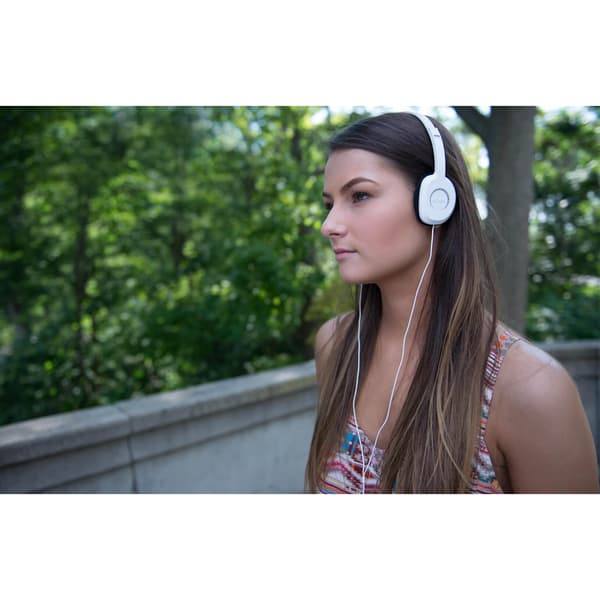 Hodetelefoner KPH8W On Ear Hvit