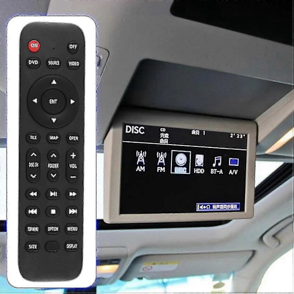 Bil Baksete Underholdning Tak DVD Kontroll Fjernkontroll Erstatning For Prado Lc150 Cruiser Lc200 Vx