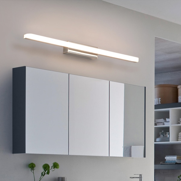 2024 modern minimalistisk LED-spegelstrålkastare för kvinnor, sminkbordsspegelstrålkastare för badrum, badrumsskåp, sminkspiegelljus neutral light