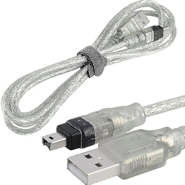 Mini DV MiniDV USB-datakaapeli FireWire IEEE 1394 HDV-videokameraa muokkaustietokoneelle 2024 - Uusi