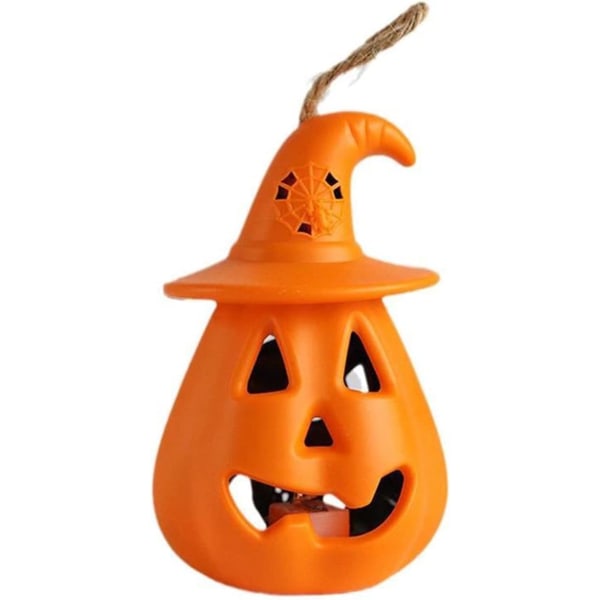 Halloween Uhyggelige Rekvisitter Uhyggeligt Skelet Lys Orange