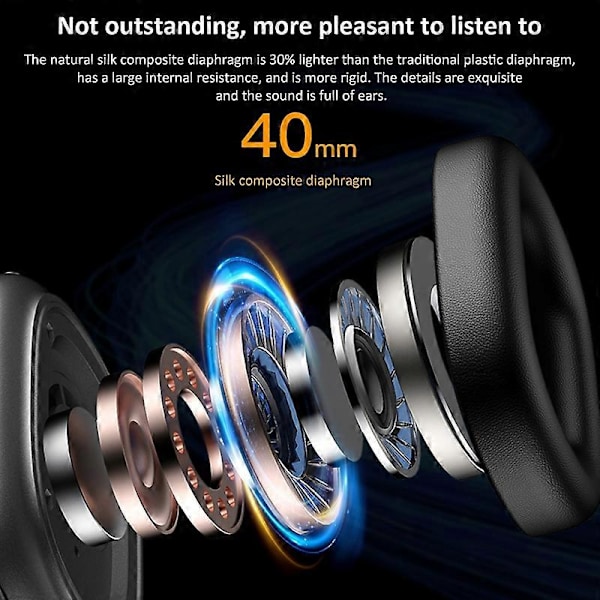Yesido EP05 Over-Ear Støyreduserende Bluetooth Headset