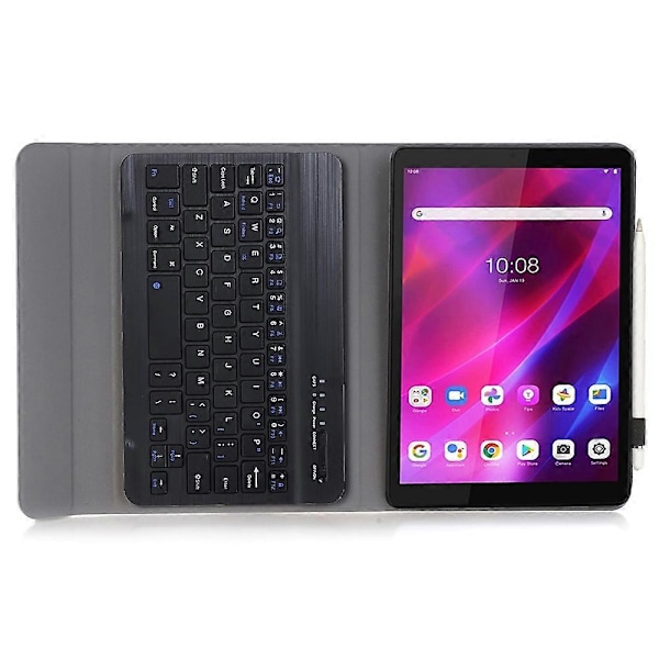 A0M9 Lenovo Tab M9 TB-310FU Nahkainen TPU-tablettikotelo Bluetooth-näppäimistöllä