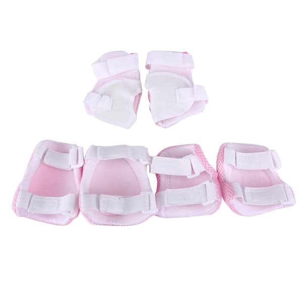 Knäskydd, armbågsskydd, handledsskydd - För barn - Rosa