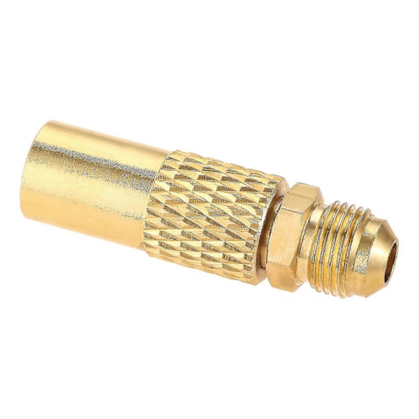 1 st. Massiv mässing 3/8&quot; Hanadapter för flarekonvertering Passar för Coleman Roadtrip Lxe Grill för att säkert ansluta RV-propanförlängningsslang