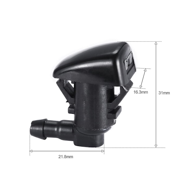 Til Jeep Jeep Grand Cherokee Vinduesviskerdyse 68260443aa 55372143ab (2 stk.)