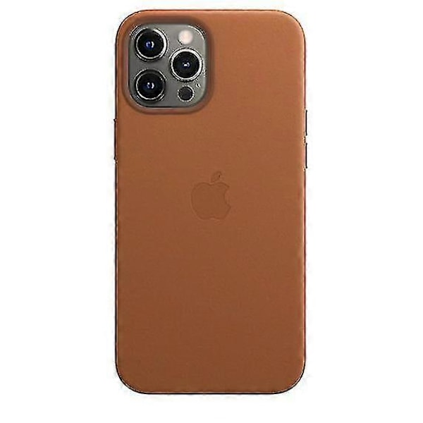 Läderfodral för iPhone 12 Pro Max med MagSafe