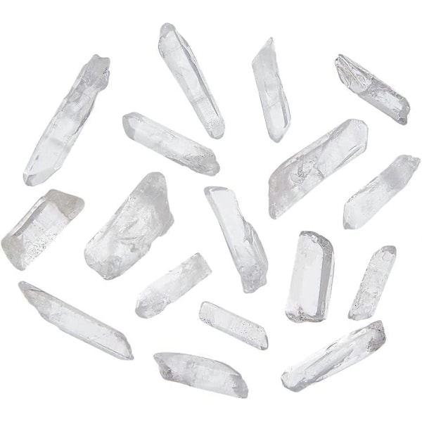 100g Naturlig Kvarts Kristall Sten Naturlig Kvarts Kristall Pärlor Kvarts Grov Sten Nuggets Kvarts Kristall Ornament