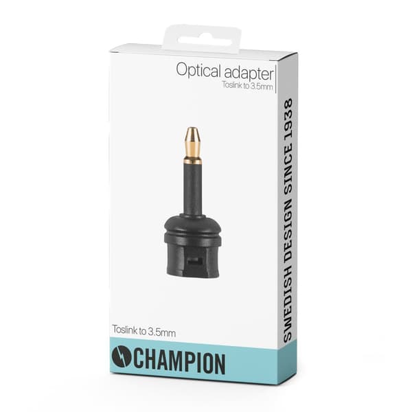 Optisk Toslink - 3,5 mm adapter