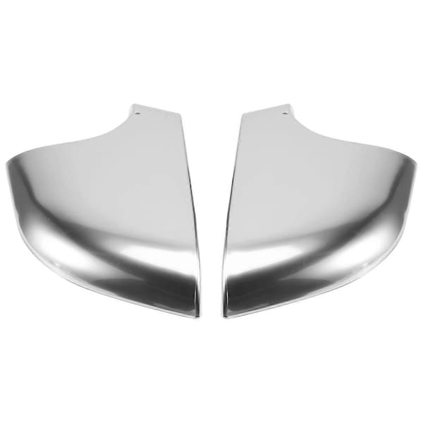 1 par sidespejle til bil, nedre dækselholder til Tesla Model 3 2017-2022, krom 228