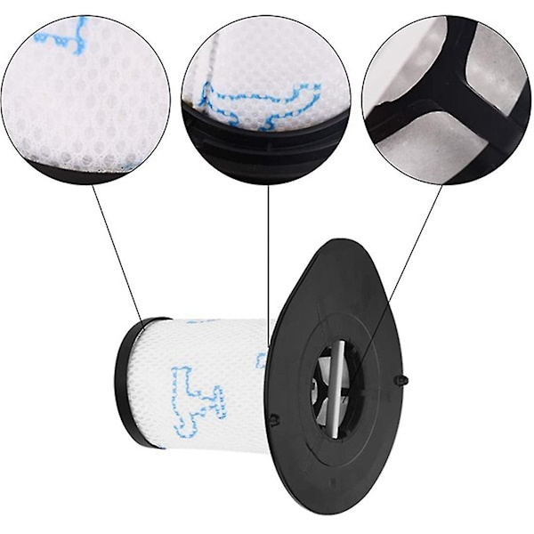 5 stk. filtre til 460 All in One Rh92xx og Flex 560 Rh94xx støvsuger, dele Zr009002-hy