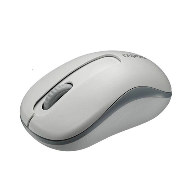 1 stk. trådløs mus, 2,4G bærbar ergonomisk mus, trådløs mus til bærbar Windows (hvid)