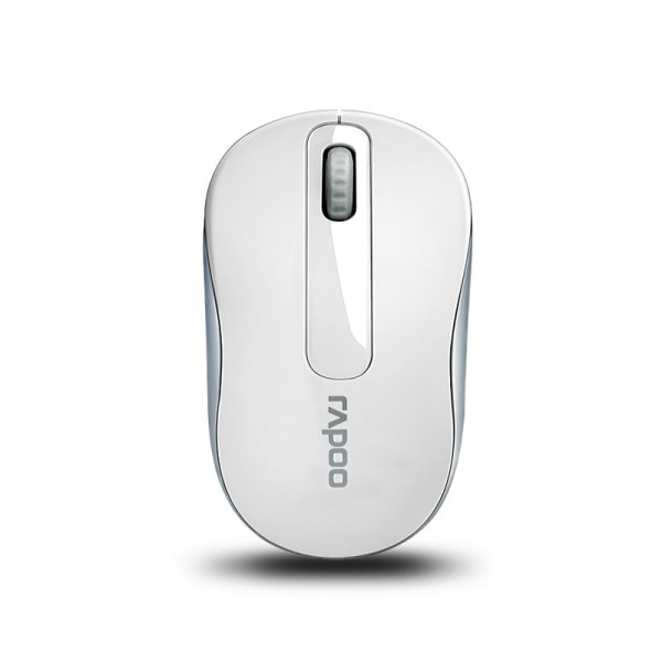 1st trådlös mus, 2,4G bärbar ergonomisk mus, sladdlös mus för bärbara datorfönster (vit)