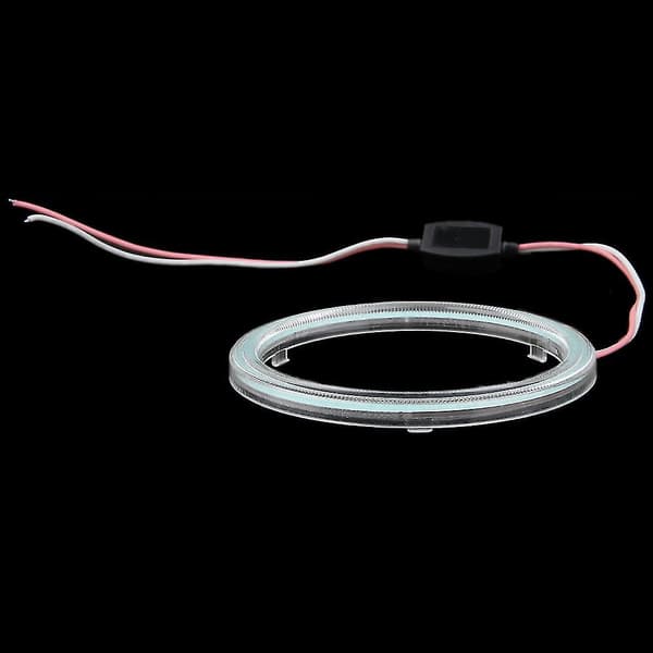 2 stk. 90mm Cob Angel Eyes Canbus Led Angel Eyes Ringlys DRL til DC