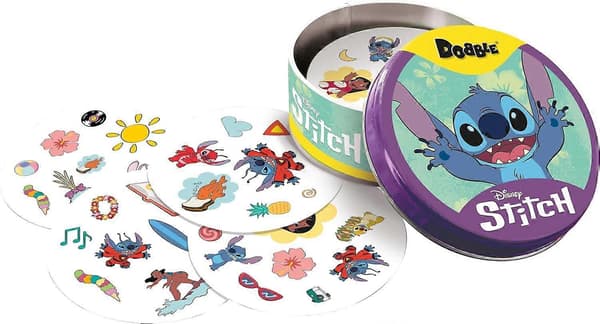 Dobble Lilo ja Stitch Perhekorttipeli