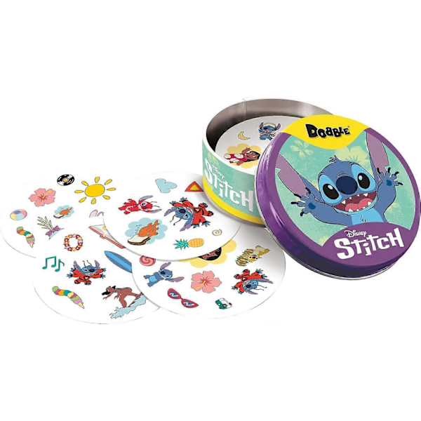 Dobble Lilo og Stitch Familie Kortspil