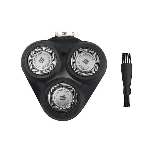 Reservehode for Philips S5000 S5370 S5571 S5420 S5140 S5078 S5077 S5050 S5082 Elektrisk Barberblad - Svart