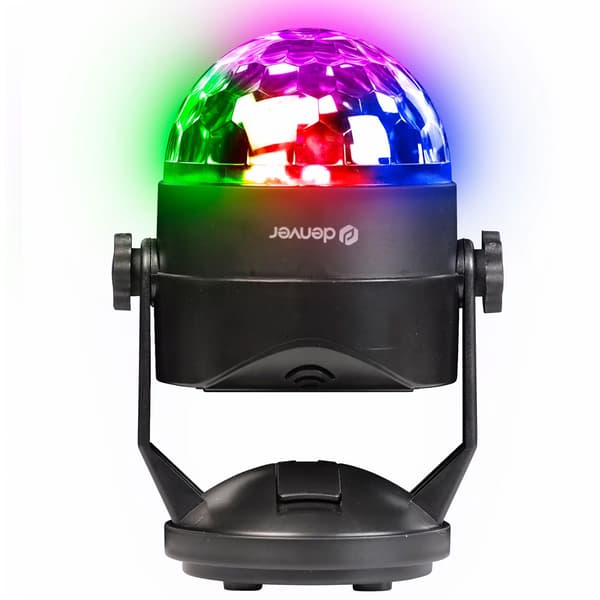 Denver LED Discolys med fjernkontroll