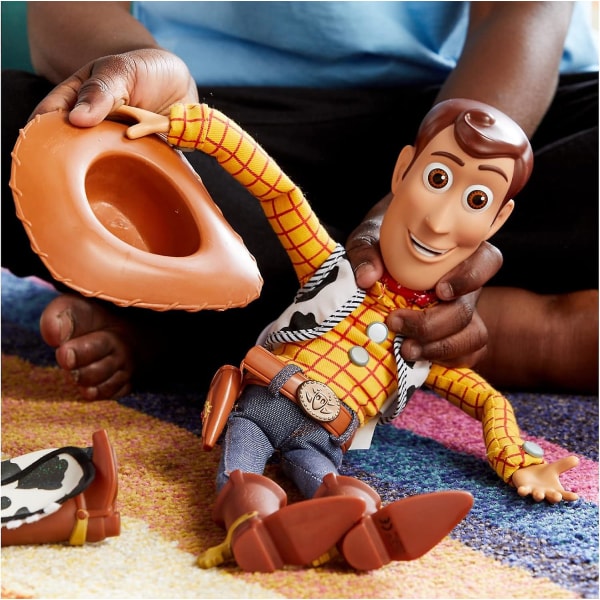 Toy Story Woody Interaktiv talende actionfigur, 35 cm/15 tommer, passende alder 3+