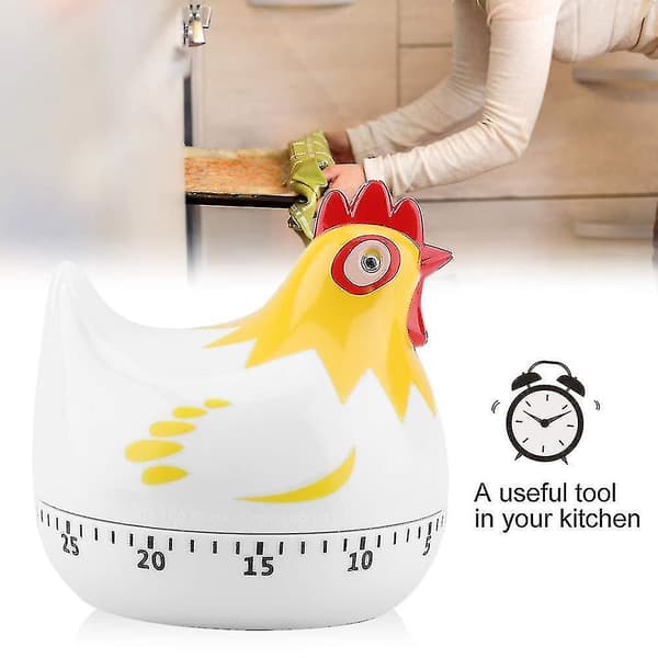 Köktimer, Söt Kyckling Cartoon Kök Kocktimer Söta Påminnelse Nedräkningstimer Present För Matlagning Bakning