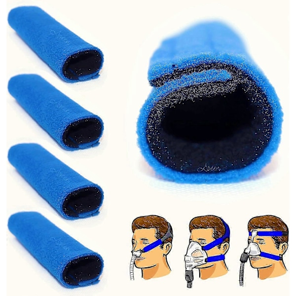 4-pack CPAP Remskydd, CPAP Komfortkuddar, CPAP Ansiktskuddar, CPAP Kuddöverdrag