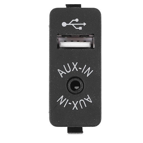 Auton USB AUX-liitäntäpistokkeen apuliitäntäsovitin E81 E87 E90 F10 F12 E70 X4 X5 X6