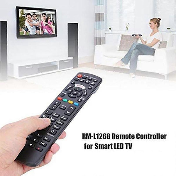 RM-L1268 Smart LED TV Fjärrkontroll för N2Qayb00100 N2QAYB Digital TV