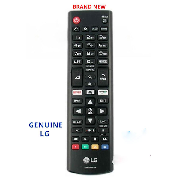 Upouusi aito tv-kaukosäädin LG 55uk6750pld:lle