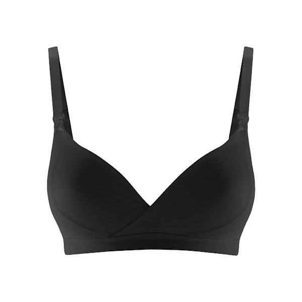 Amme-bh til kvinder, sort, bellybutton, gravid
