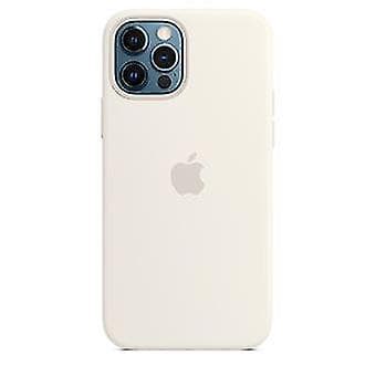 Silikonfodral för Apple iPhone 12 och 12 Pro Vit