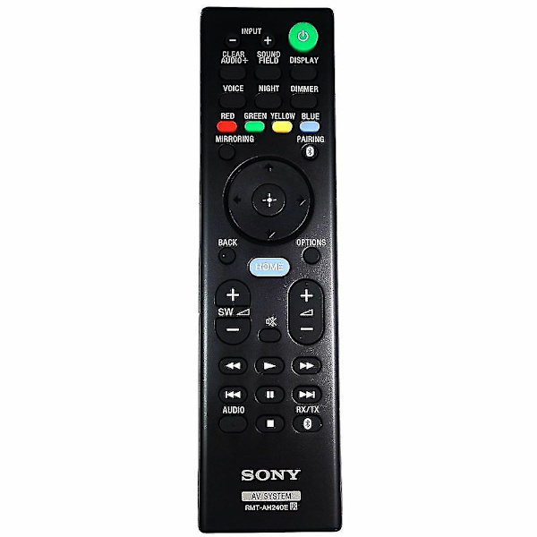 Rmt-ah240e for Sony Sound Bar Av System Fjernkontroll Rmt-ah240u