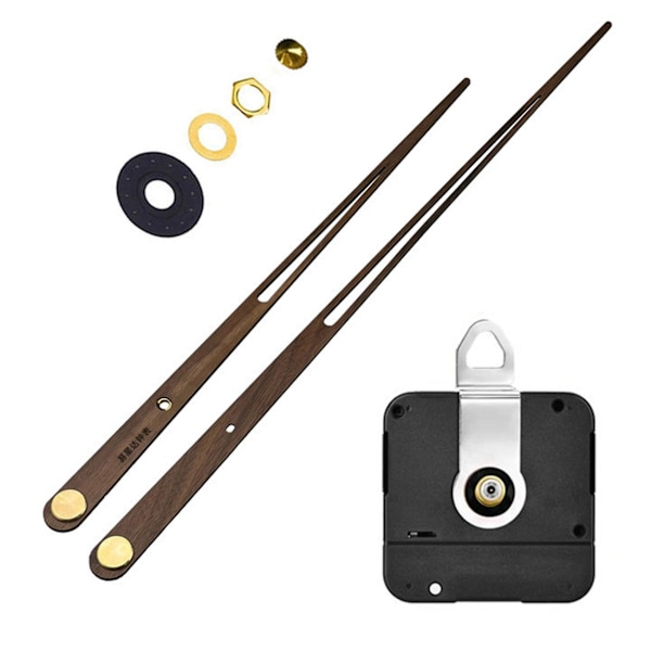 28mm Langskaftet Kvartsurværk Mekanisme DIY Højmoment Ur Lang Visere Reparationssæt Urmekanisme Udskiftning