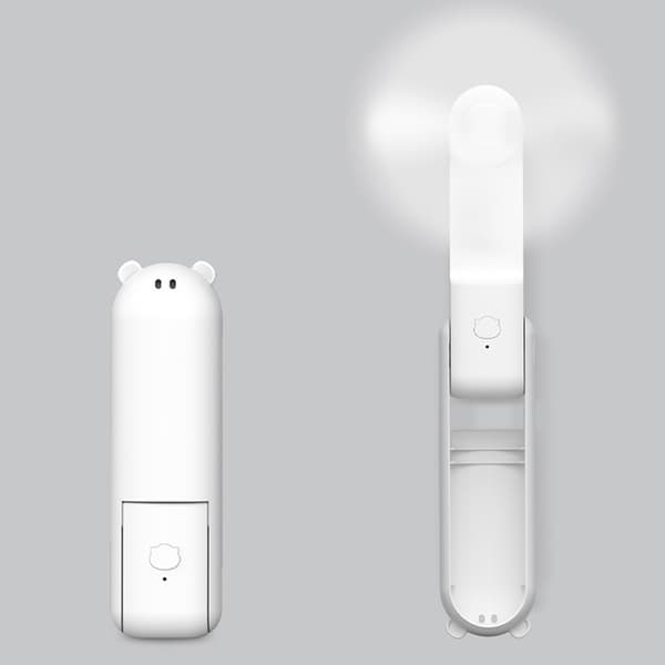 Håndholdt foldbar ventilator
