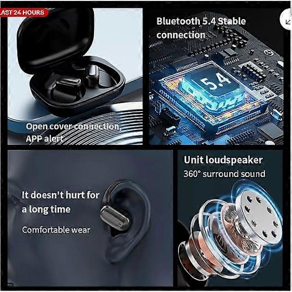 2025 144+ Sprog AI Oversætter Ørepropper Bluetooth Oversættelse i Realtid 12