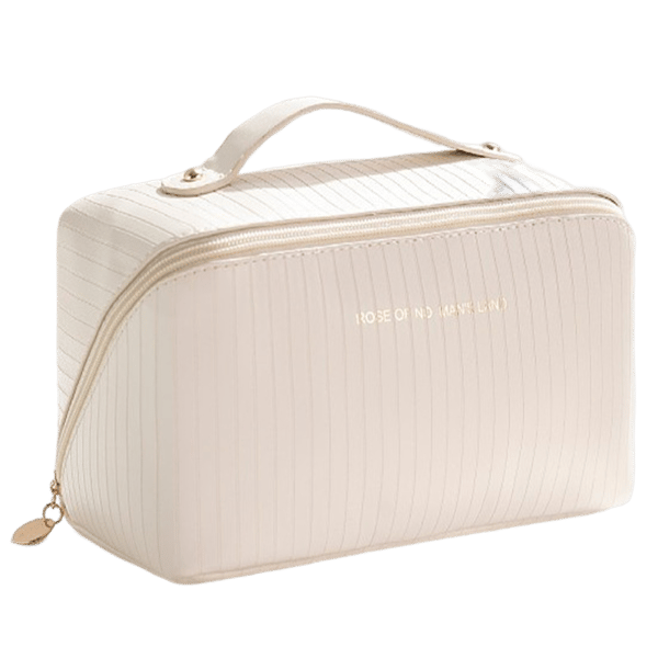 Rummelig toilettaske / makeuptaske Beige