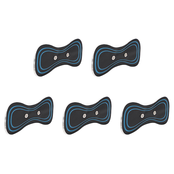 5 st Cervical Massage Pad Mini Bärbar Elektrisk Massagerplåster För Nacke Axel Spondylos (endast Pads)