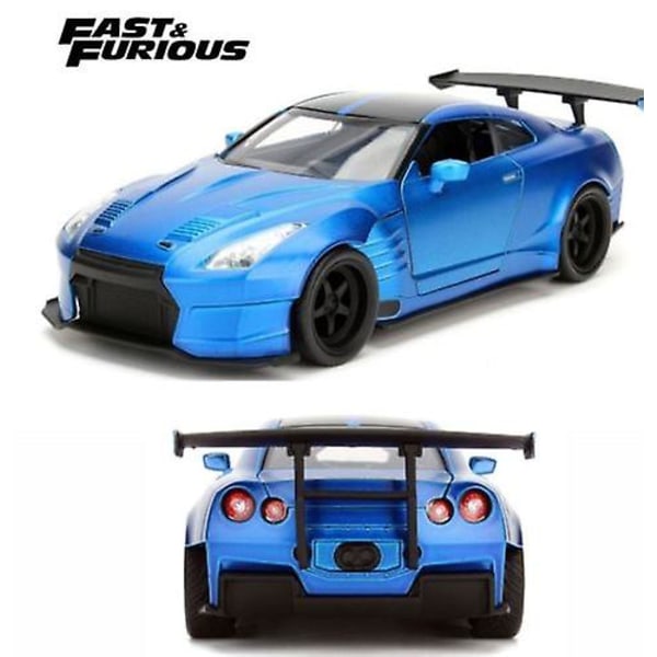 Fast and Furious Brians Nissan GT-R R35 Ben Sopra 1:24 Jada 98271 253203014