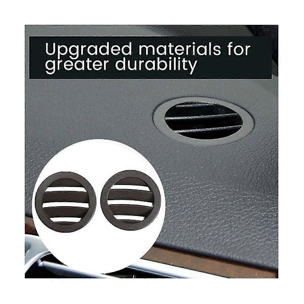 Vänster Brun Sida Instrumentbräda Luftutsläpp AC Ventil Grill Panel Skydd för E-Klass W212 E300 2009-2015