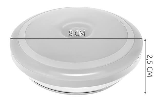LED-lampe med bevægelsessensor - Natlys