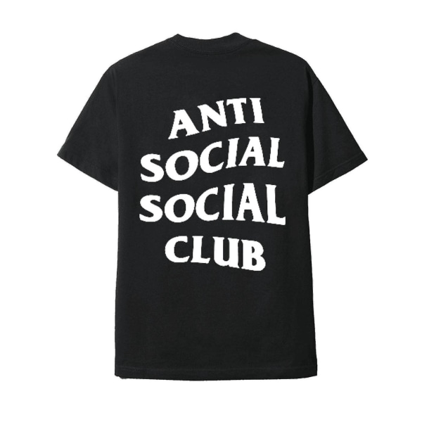 Anti Social Social Club T-skjorte svart S