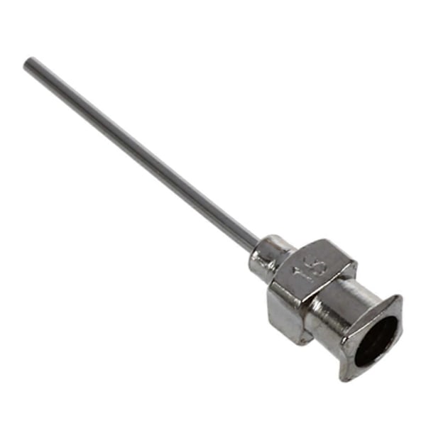 Luer Lock Dispenseringsnålspets i rostfritt stål, 18 Gauge, 0,57 mm ID x 1,18 mm OD, 1\" Längd (6-pack)