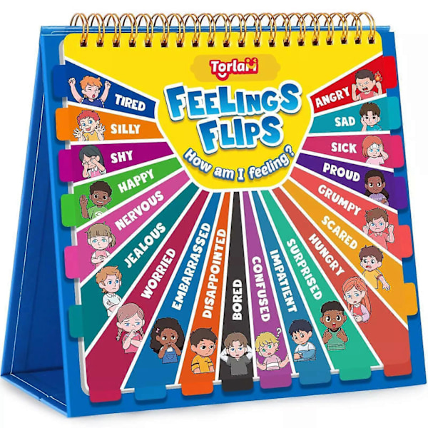 Børns Følelser og Emotioner Bog En Sjov Flipbog til Emotionel Bevidsthed