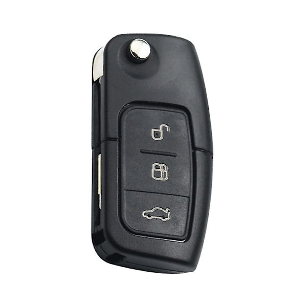 Entry Fjernbetjening Nøgle Fob Etui Skal 3 Knapper til Ford - Focus Fiesta C Max 12