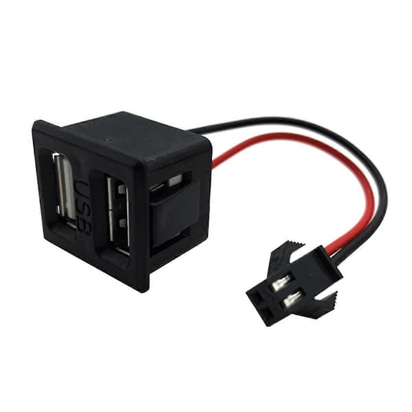 USB Naarasliitin Type-C Kaksikerroksinen Pistorasia