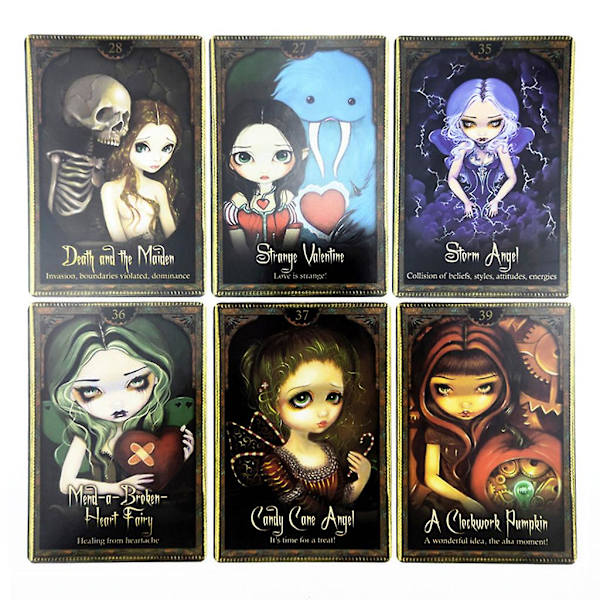 45 kortin kohtalopelin pelaaminen Varjot ja valo Tarot-viihdejuhlat Oraakkelit pulmapelit, juhlape