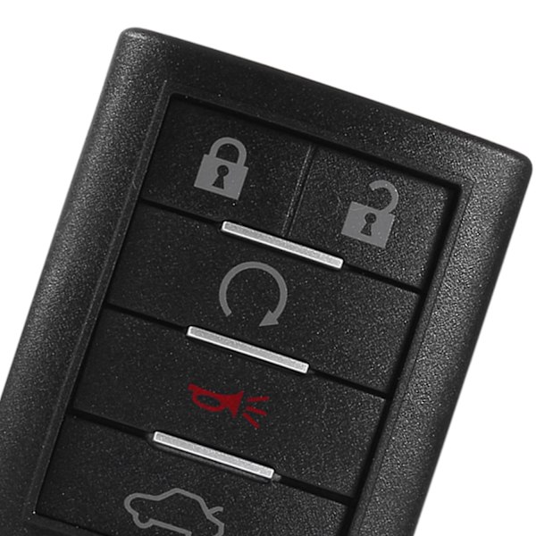 Ersättningsnyckelskal med 5 knappar för Cadillac, smart fjärrkontroll