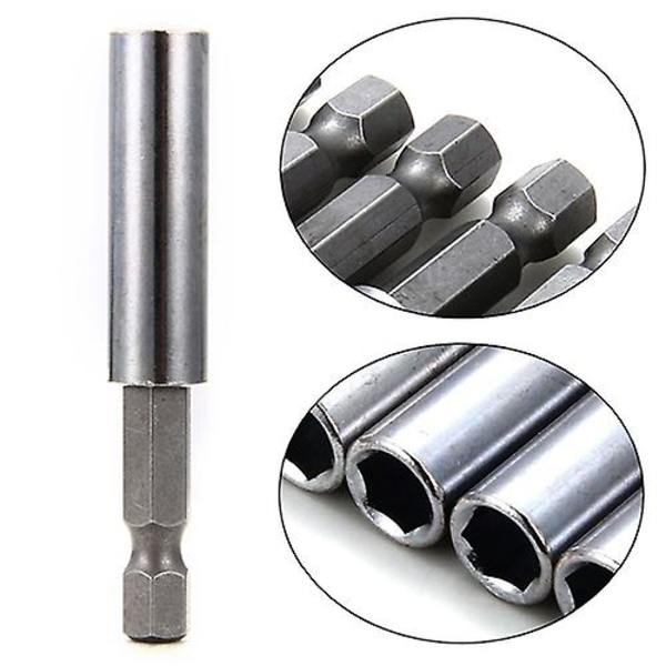 10 kpl Magneettiset jatkeet, pidennyshylsyt poranteräpidikkeille, 1/4 tuuman kuusiokolo, sähkötyökalut Qinhai