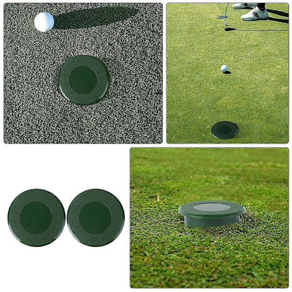 2 stk. Kaffekrus Låg Golfhul Cover Putting Green Kop Covers Golfhul Kop Cover Golfhul Kop Øve Putting Green Kold Kop
