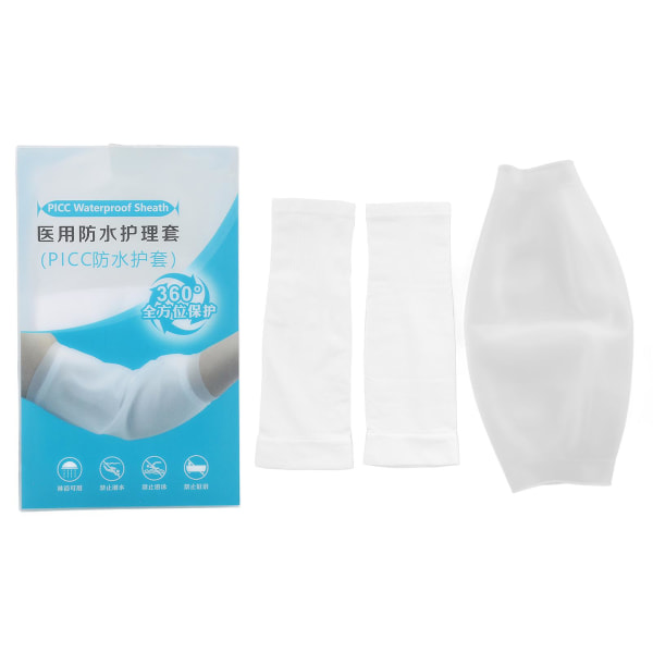 2024 New,Waterproof PICC Line Shower Cover Reusable PICC Line Sleeve for Arm Wound Dressing Protection M