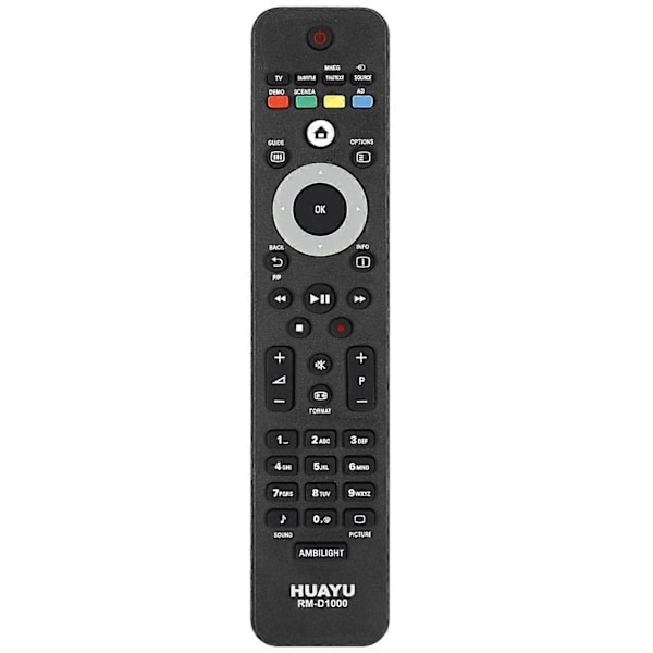 HUAYU RM-D1000 8m Max Infraröd Fjärrkontroll för Philips LCD TV RC1904/001 RC4422/01